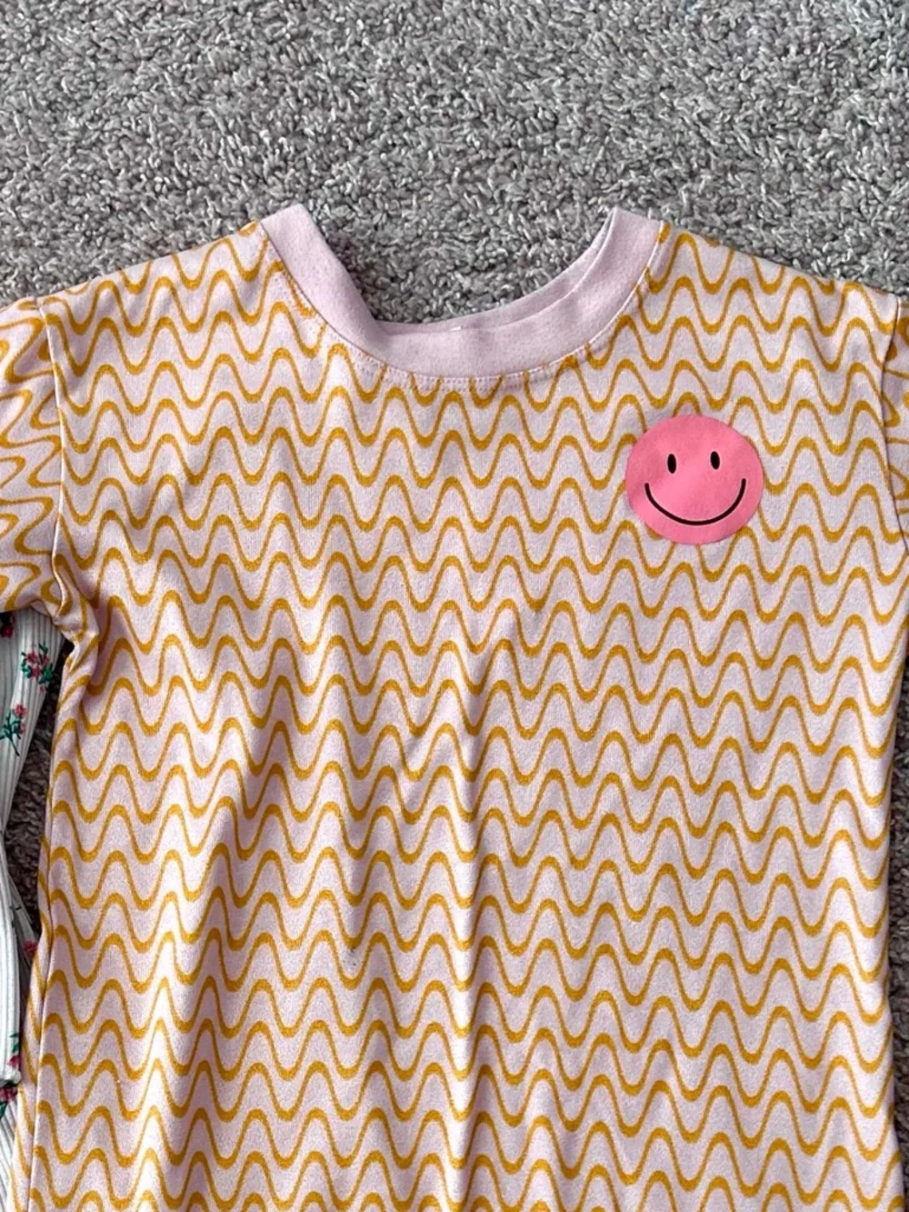 (2) Girls' size 10 Nightgowns - art class s/s & Wondershop plaid l/s